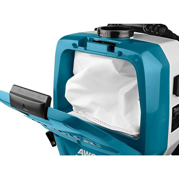 Makita LXT 18V Aspiradora con mochila de batería DVC265ZXU (36 V, Sin batería, Volumen de recipiente: 2 l) | BAUHAUS