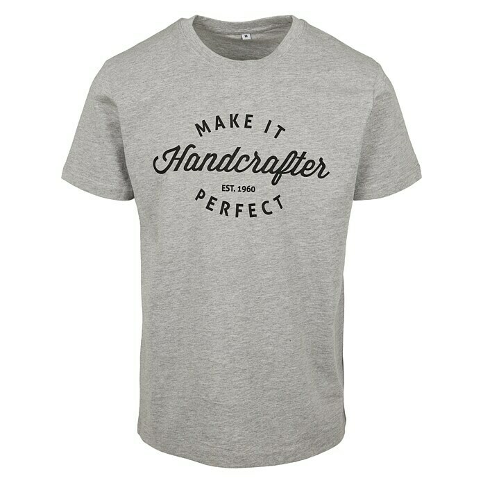 T-Shirt Handcrafter | (Grau, BAUHAUS M)