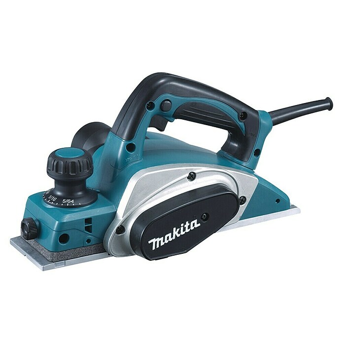 Makita Cepilladora de mano KP0800 (620 W, Anchura del cepillo: 82 mm, Profundidad de ranura: 9 mm) | BAUHAUS
