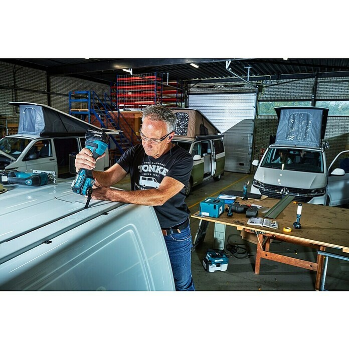 Makita LXT 18V Multiherramienta de batería DTM52RTJX2 (18 V, 1 batería) | BAUHAUS