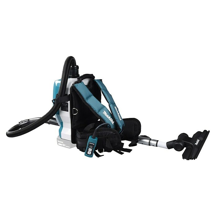 Makita LXT 18V Aspiradora con mochila de batería DVC261ZX15 (36 V, Sin batería, Volumen de recipiente: 2 l) | BAUHAUS