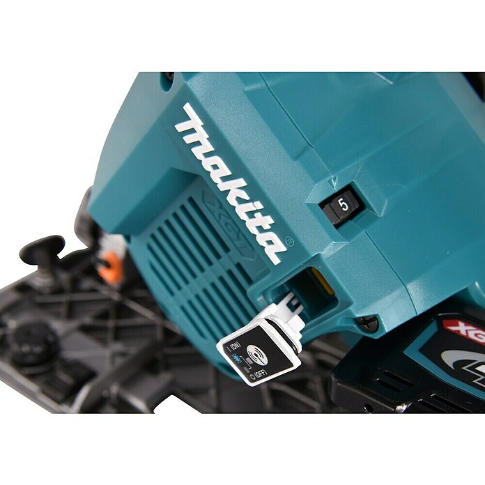 Makita XGT 40V max. Sierra de inmersión de batería SP001GZ03 (40 V, Sin batería, Diámetro hoja de sierra: 165 mm, 2.500 r.p.m.) | BAUHAUS