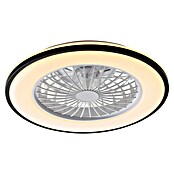 Just Light Ventilador de techo Leno (Negro, 49 cm, 48 W, RGB) | BAUHAUS