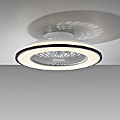 Just Light Ventilador de techo Leno (Negro, 49 cm, 48 W, RGB) | BAUHAUS