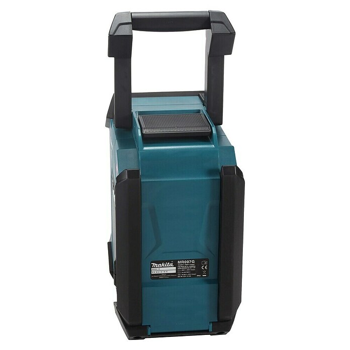Makita Radio de batería para la obra MR007G (40 V, Sin batería, 87,5 - 108 MHz (VHF/FM)) | BAUHAUS