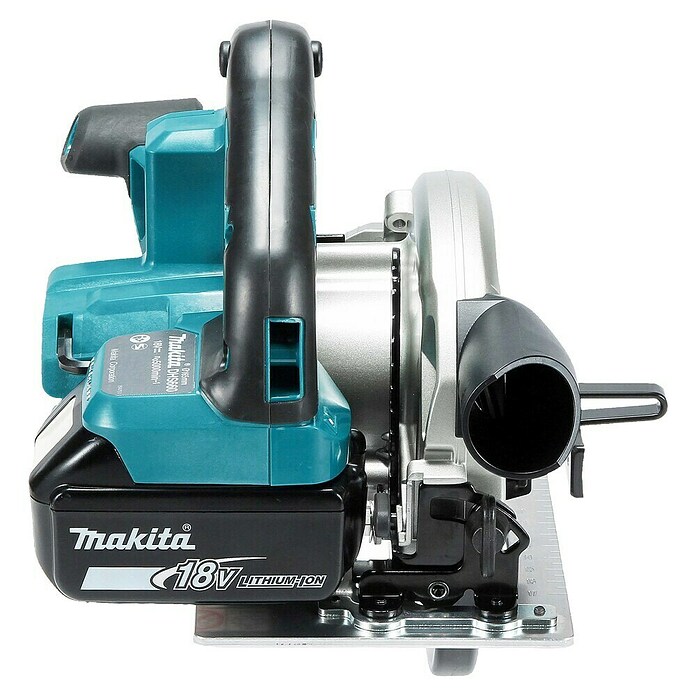Makita LXT 18V Sierra circular de batería DHS660RTJ (18 V, 2 baterías, 5 Ah, Diámetro hoja de sierra: 165 mm, 5.000 r.p.m.) | BAUHAUS