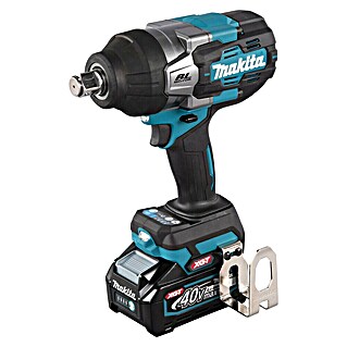 Makita XGT 40V max. Llave de impacto de batería TW001GM201 (40 V, 2 baterías, 4 Ah, 1.800 Nm)