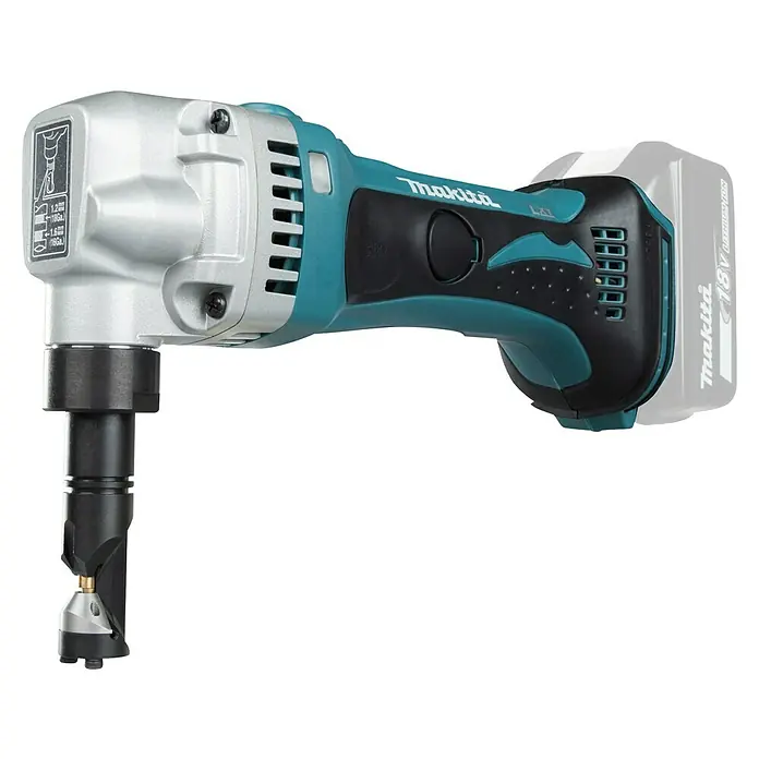 Makita LXT 18V Roedora de chapa DJN161 - 18 V, Sin batería - Cizalla de metal inalámbrica Makita para cortes precisos. Ideal para aplicaciones profesionales en el comercio y la industria.