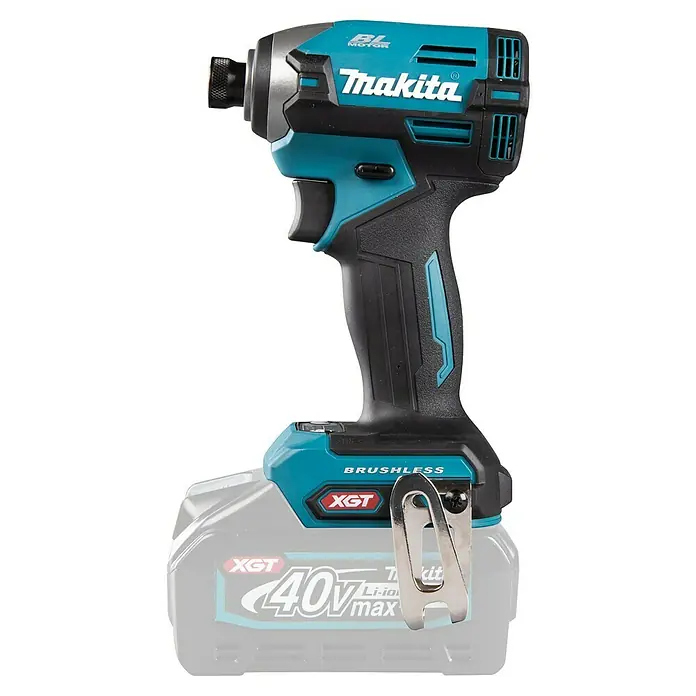 Makita XGT 40V max. Akku-Schlagschrauber TD003GZ - 40 V, Ohne Akku, 210 Nm - Makita Akku-Schlagschrauber mit robustem Design und hoher Leistung für anspruchsvolle Schraubarbeiten. Ideal für Profis und Heimwerker.