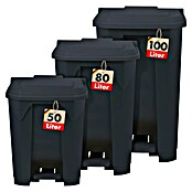Treteimer Olaf (50 l, Kunststoff, Grau) | BAUHAUS