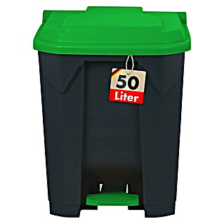 Treteimer Olaf (50 l, Kunststoff, Grün)