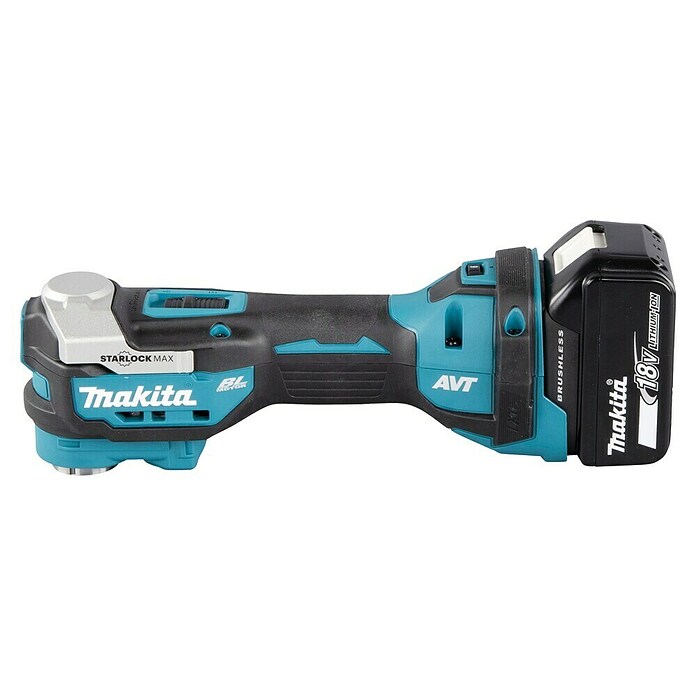 Makita LXT 18V Multiherramienta de batería DTM52RTJX2 (18 V, 1 batería) | BAUHAUS