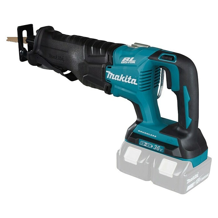 Makita LXT 18V Sierra de sable de batería DJR360ZK (36 V, Sin batería) | BAUHAUS
