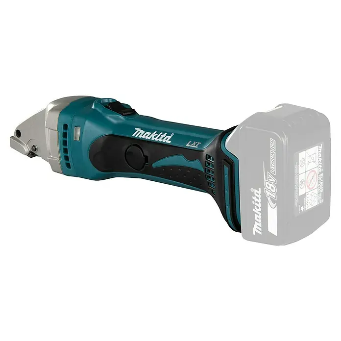 Makita LXT 18V Akku-Blechschere DJS161Z - 18 V, Ohne Akku, Leerlaufhubzahl: 4.300 /min - Die Makita DJS161Z Akku-Blechschere mit einem 18V Akku bietet präzise Schnitte für Profis.
