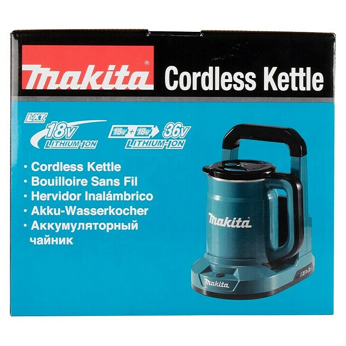 Makita LXT 18V Hervidor de agua DKT360Z (18 V, Sin batería) | BAUHAUS