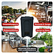 Treteimer Olaf (50 l, Kunststoff, Grau) | BAUHAUS