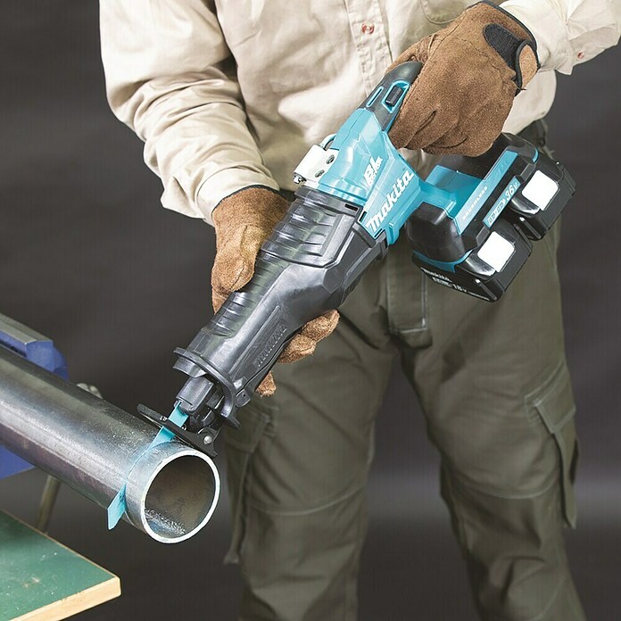 Makita LXT 18V Sierra de sable de batería DJR360ZK (36 V, Sin batería) | BAUHAUS