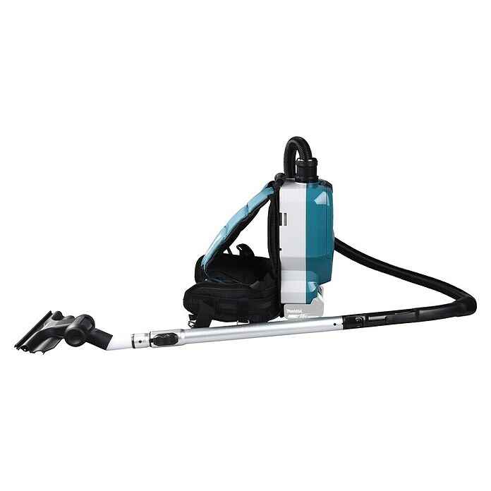Makita LXT 18V Aspiradora con mochila de batería DVC261ZX15 (36 V, Sin batería, Volumen de recipiente: 2 l) | BAUHAUS