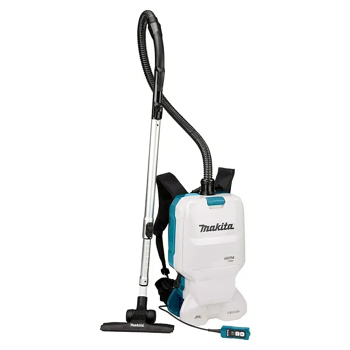 Makita LXT 18V Akku-Rucksackstaubsauger DVC660Z - 36 V, Ohne Akku, Behältervolumen: 6 l - Makita Akku-Rucksackstaubsauger für komfortables und effizientes Staubsaugen in verschiedenen Umgebungen.