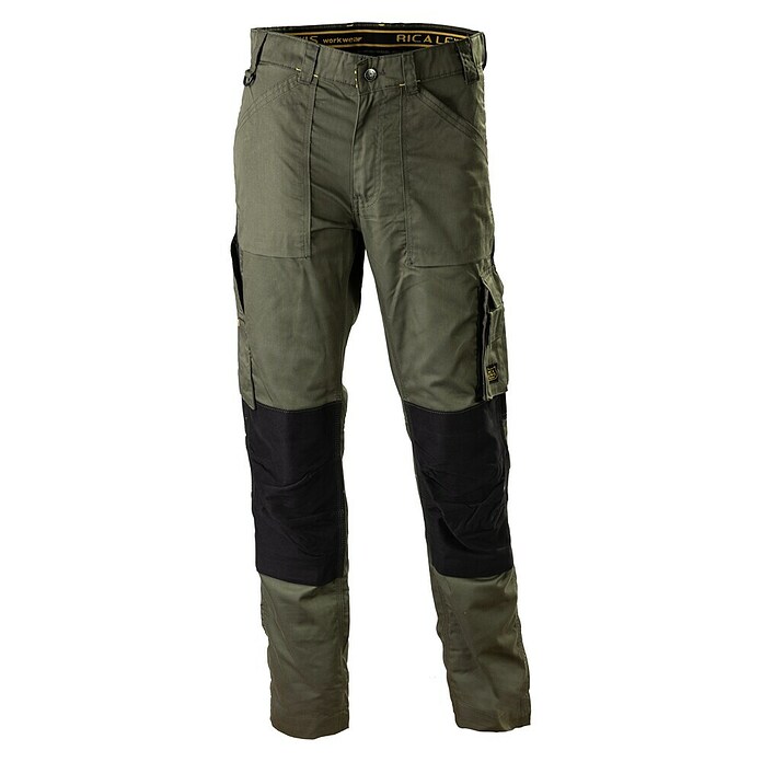 Rica Lewis Professionele werkbroek MOBILOS 484 green (Kledingmaat: 60, Groen) | BAUHAUS