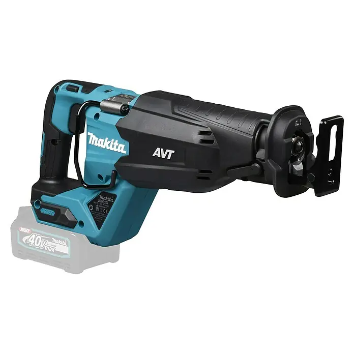 Makita XGT 40V max. Akku-Säbelsäge JR002GZ - 40 V, Ohne Akku, Leerlaufhubzahl: 3.000 /min - Die Makita JR002G Akku-Reciprosäge mit AVT sorgt für vibrationsarmes Sägen. Ideal für Profis, die Wert auf Komfort und Leistung legen.
