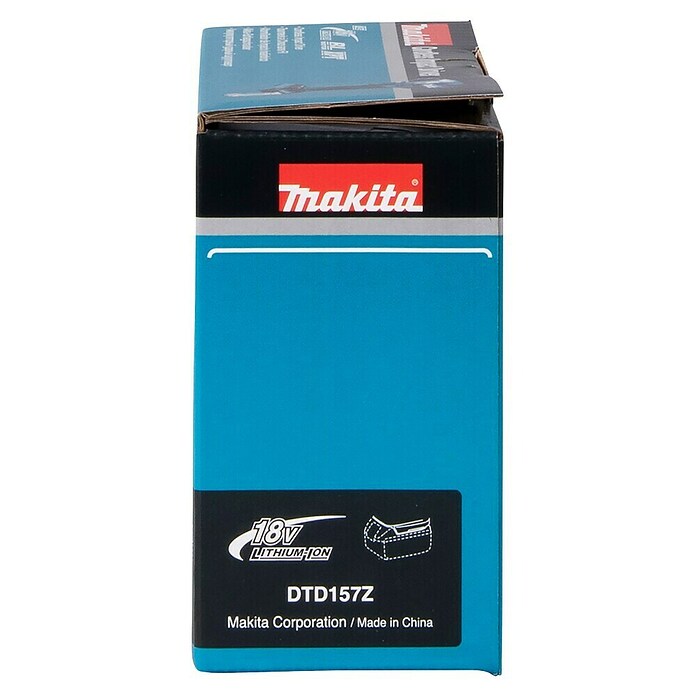 Makita LXT 18V Llave de impacto de batería DTD157Z (18 V, Sin batería, 140 Nm) | BAUHAUS