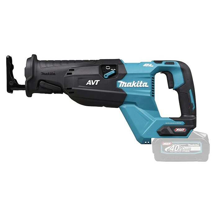Makita XGT 40V max. Sierra de sable de batería JR002GZ (40 V, Sin batería, Número de carreras marcha en vacío: 3.000 /min) | BAUHAUS