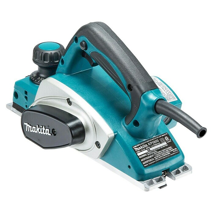 Makita Cepilladora de mano KP0800 (620 W, Anchura del cepillo: 82 mm, Profundidad de ranura: 9 mm) | BAUHAUS
