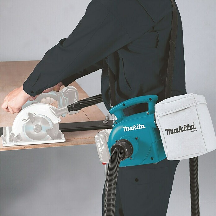 Makita LXT 18V Aspirador de batería DVC350Z (18 V, Sin batería, Volumen de recipiente: 3 l) | BAUHAUS