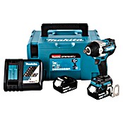 Makita LXT 18V Llave de impacto de batería DTW701RTJ (18 V, 2 baterías, 5 Ah, 700 Nm) | BAUHAUS
