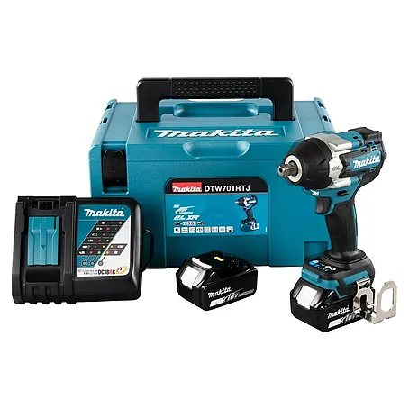 Makita LXT 18V Llave de impacto de batería DTW701RTJ