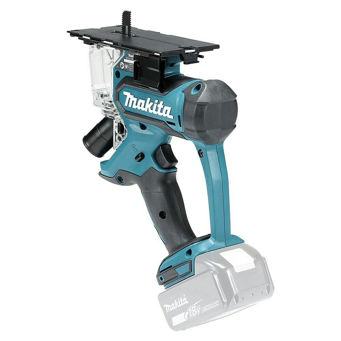 Makita LXT 18V Sierra de batería DSD180Z (18 V, Sin batería, Número de carreras marcha en vacío: 6.000 /min, Profundidad de corte: 30 mm) | BAUHAUS