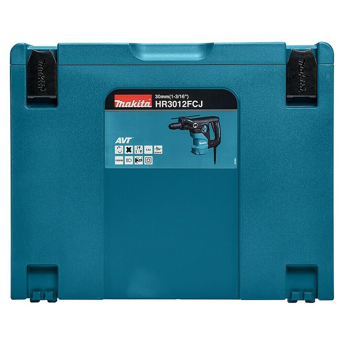 Makita Martillo combinado HR3012FCJ (1.050 W, 3,9 J, Alojamiento SDS-Plus) | BAUHAUS