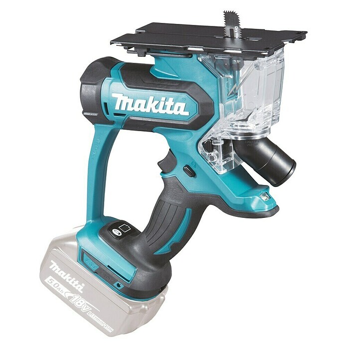 Makita LXT 18V Sierra de batería DSD180Z (18 V, Sin batería, Número de carreras marcha en vacío: 6.000 /min, Profundidad de corte: 30 mm) | BAUHAUS