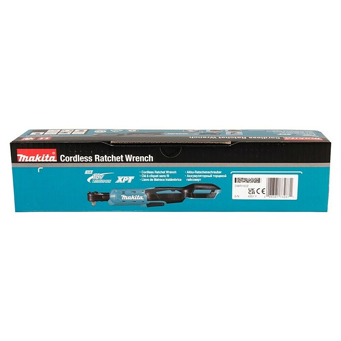 Makita LXT 18V Llave de carraca de batería DWR180Z (18 V, Sin batería) | BAUHAUS