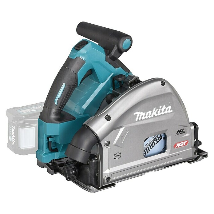 Makita XGT 40V max. Sierra de inmersión de batería SP001GZ03 (40 V, Sin batería, Diámetro hoja de sierra: 165 mm, 2.500 r.p.m.) | BAUHAUS