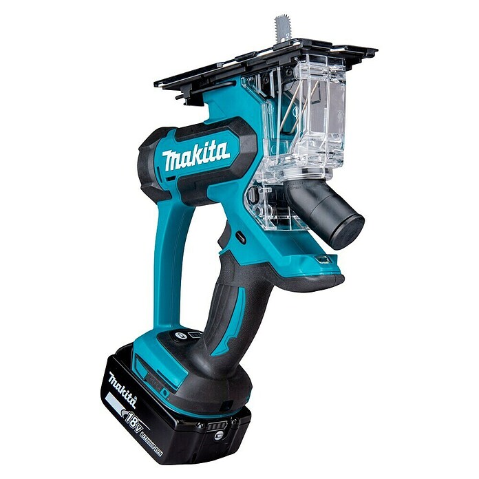Makita LXT 18V Sierra de batería DSD180Z (18 V, Sin batería, Número de carreras marcha en vacío: 6.000 /min, Profundidad de corte: 30 mm) | BAUHAUS