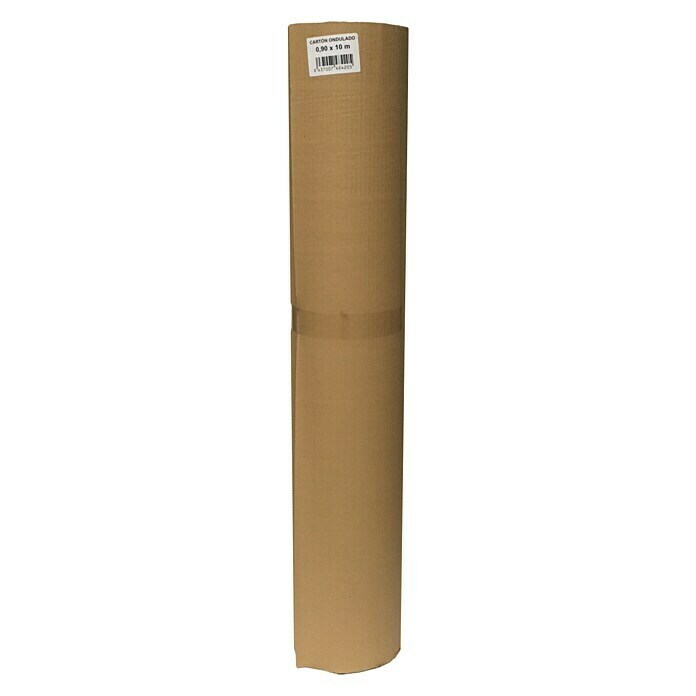 Rollo de cartón corrugado (L x An: 10 m x 90 cm)