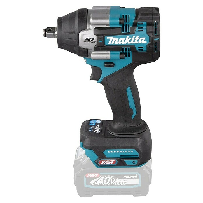 Makita XGT 40V max. Llave de impacto de batería TW007GZ (40 V, Sin batería, 760 Nm) | BAUHAUS