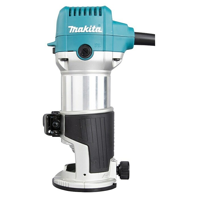 Makita Fresadora eléctrica RT0702CX2J (710 W, 10.000 r.p.m. - 34.000 r.p.m., Diámetro del portaherramientas: 6 mm - 8 mm) | BAUHAUS