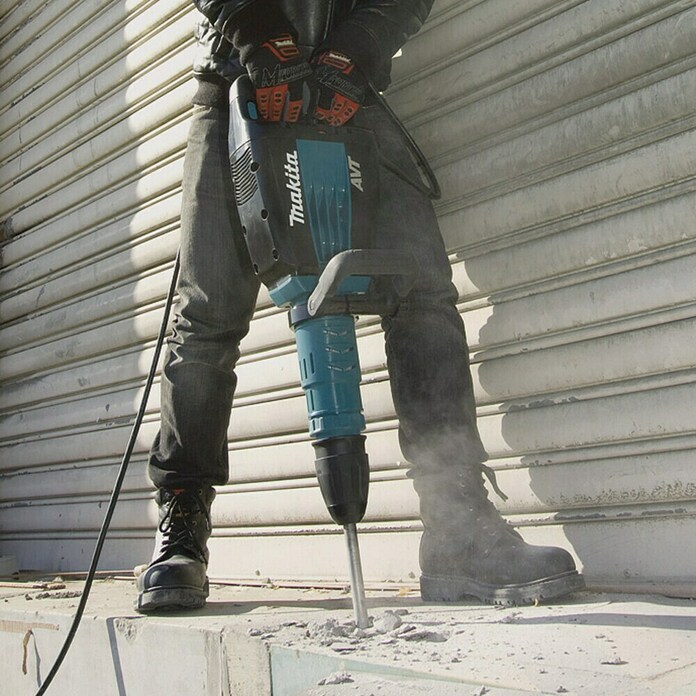 Makita Martillo demoledor HM1214C (1.510 W, 19,9 J, Alojamiento SDS-MAX) | BAUHAUS