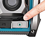 Makita Radio de batería para la obra MR007G (40 V, Sin batería, 87,5 - 108 MHz (VHF/FM)) | BAUHAUS