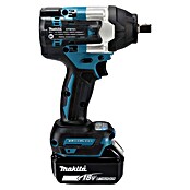 Makita LXT 18V Llave de impacto de batería DTW701RTJ (18 V, 2 baterías, 5 Ah, 700 Nm) | BAUHAUS