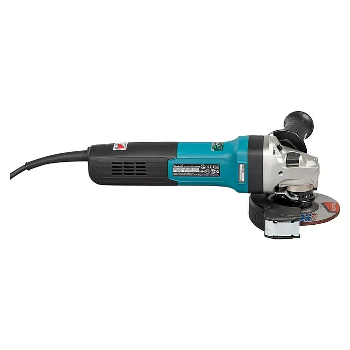Makita Amoladora angular eléctrica GA5091 - 1.900 W, Diámetro disco: 125 mm, Número de revoluciones de marcha en vacío: 11.500 r.p.m. - Amoladora angular Makita GA5091, una herramienta potente para trabajos de pulido y corte. Perfecta para profesionales y aficionados al bricolaje.