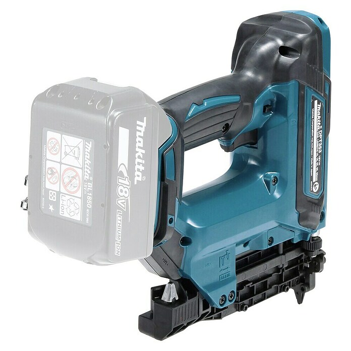 Makita LXT 18V Clavadora de batería DPT353Z (18 V, Sin batería, Longitud del clavo: 15 mm - 35 mm) | BAUHAUS