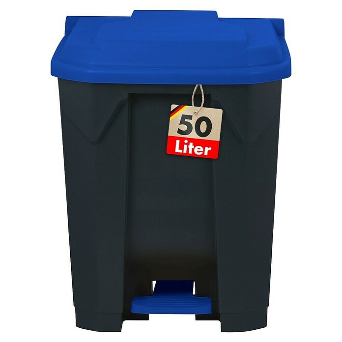Treteimer Olaf (50 l, Kunststoff, Blau) | BAUHAUS