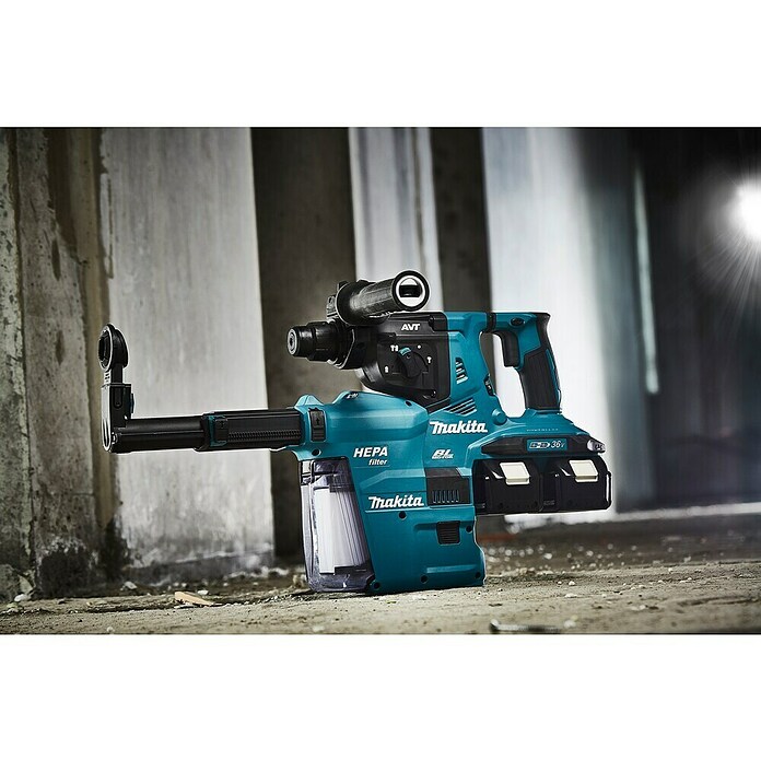 Makita LXT 18V Martillo combinado de batería DHR280 (36 V, Sin batería, Máx. Energía de percusión: 2,8 J) | BAUHAUS