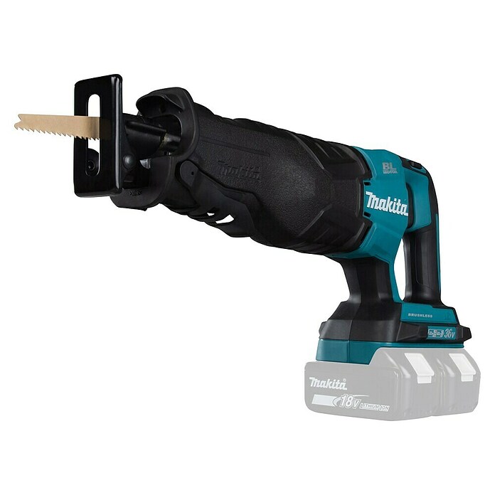 Makita LXT 18V Sierra de sable de batería DJR360ZK (36 V, Sin batería) | BAUHAUS