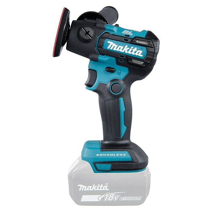 Makita LXT 18V Lijadora pulidora de batería DPV300Z (18 V, Sin batería, Número de revoluciones de marcha en vacío: 9.500 r.p.m.) | BAUHAUS