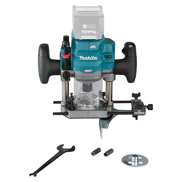Makita XGT 40V max. Fresadora de superficie RP001GZ (40 V, 1 batería) | BAUHAUS